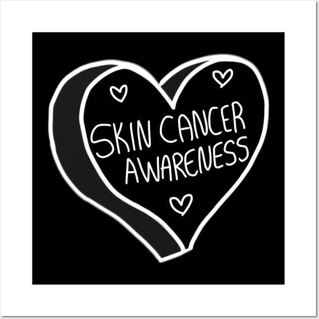 Skin Cancer Awareness Wall Art by ROLLIE MC SCROLLIE